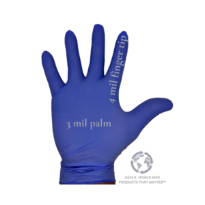 BY THE CASE | Nitrile Powder Free Biodegradable Gloves, 3.5 Grams